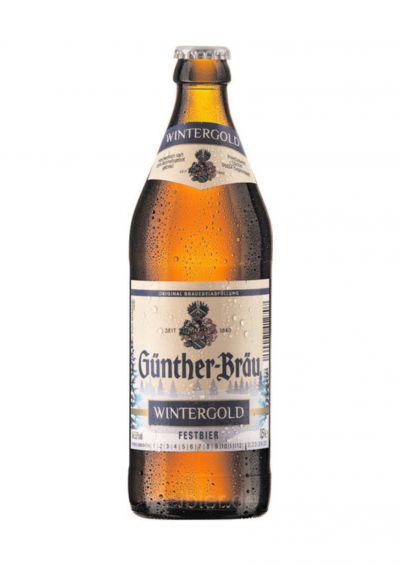 GÜNTHER BRÄU WINTERGOLD - 50 cl.